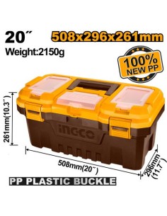CAJA HERRAMIENTAS PLASTICO 508X296X261mm 20" PBX2001  0890