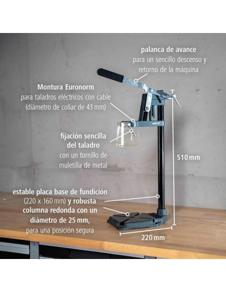 SOPORTE PARA TALADRO SOLID 5028000