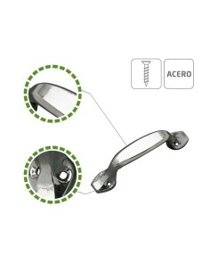 TIRADOR MOD. 5 CROMO BRILLO 125MM 807 2