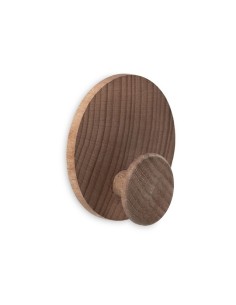 COLGADOR ADHESIVO LUMO 1492-0 MADERA OSCURA