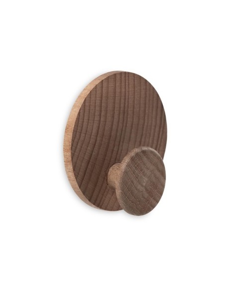 COLGADOR ADHESIVO LUMO 1492-0 MADERA OSCURA