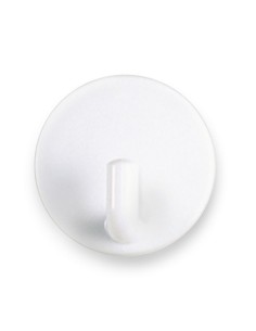 COLGADOR ADHESIVO 2080-2 BLANCO - 2 UDS