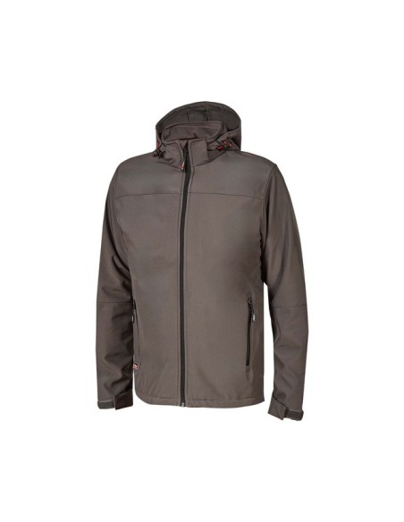 CAZADORA SOFTSHELL KYRA GREY ORION T-2XL