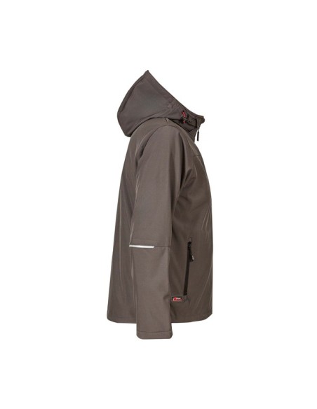 CAZADORA SOFTSHELL KYRA GREY ORION T-M