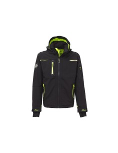 CAZADORA SPACE BLACK CARBON T-2XL DE SOFSHELL FU187BC 2
