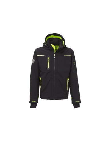 CAZADORA SPACE BLACK CARBON T-2XL DE SOFSHELL FU187BC