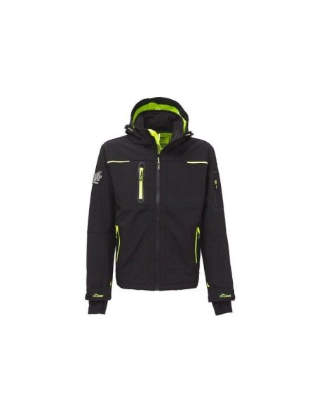 CAZADORA SPACE BLACK CARBON T-2XL DE SOFSHELL FU187BC