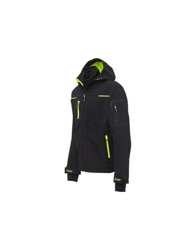 CAZADORA SPACE BLACK CARBON T-2XL DE SOFSHELL FU187BC