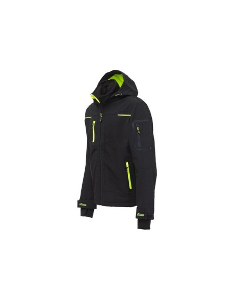CAZADORA SPACE BLACK CARBON T-2XL DE SOFSHELL FU187BC