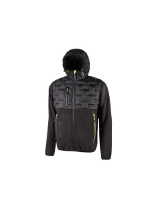 CAZADORA SPOCK BLACK CARBON T-M DE SOFTSHELL FU213BC