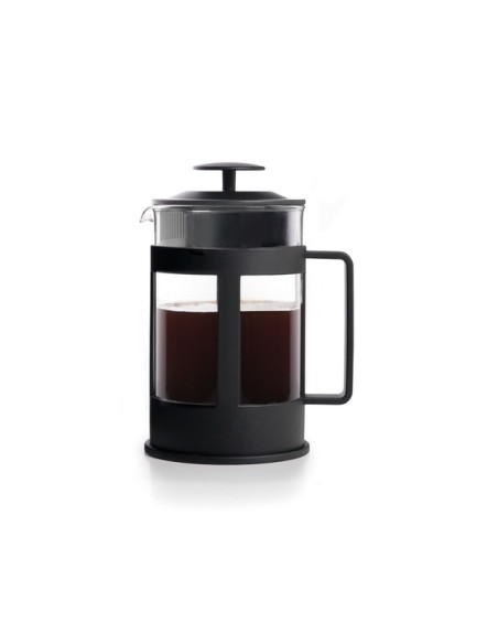CAFETERA EMBOLO NEGRA 350 ML