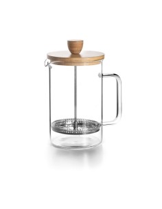 CAFETERA EMBOLO MADERA 800ML 62168