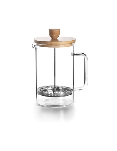CAFETERA EMBOLO MADERA 800ML 62168