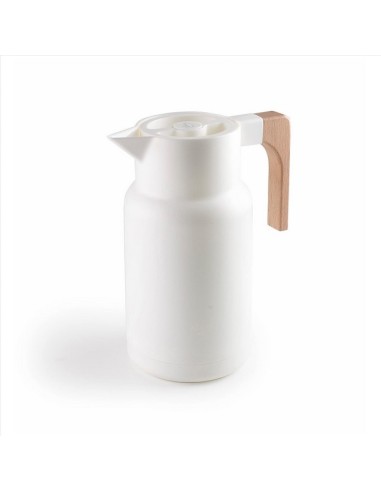 JARRA TERMO WOOD WHITE 1 LT 62599