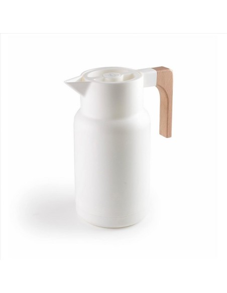 JARRA TERMO WOOD WHITE 1 LT 62599