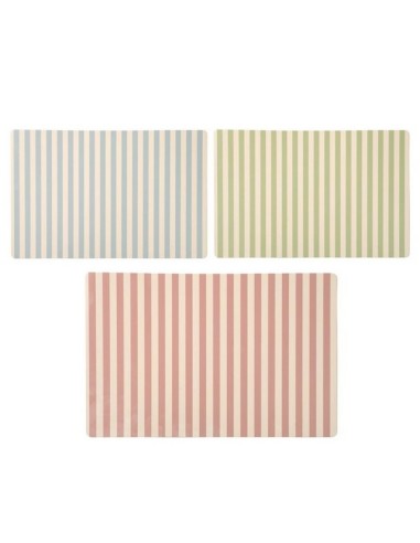 INDIVIDUAL PLASTICO RAYAS SURTIDOS 23481727