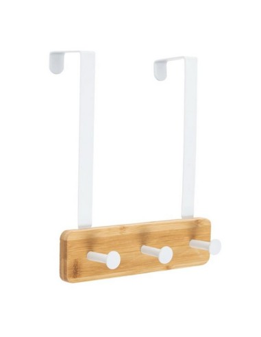 PERCHERO PUERTA 3 GANCHOS BAMBU 2676205