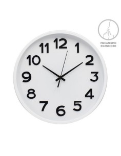 RELOJ 40 CM BLANCO 2910113