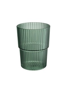 VASO 450 ML ACRILICO RAYAS VERDE 313812