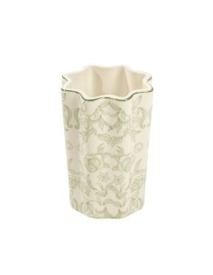 VASO ONDAS FLORES VERDE 2293903