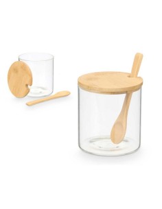 AZUCARERO BOROSILICATO T/BAMBU 10260
