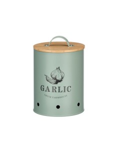 BOTE AJOS TAPA BAMBU VERDE MENTA 10899