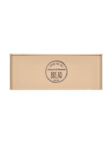 CAJA PARA PAN CON TAPA BAMBU BEIGE 13020