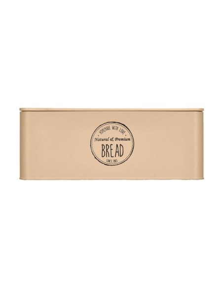 CAJA PARA PAN CON TAPA BAMBU BEIGE 13020