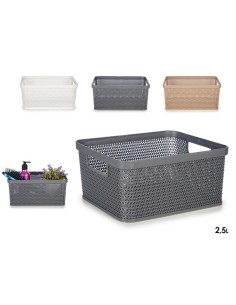 CESTA MULTIUSO RECTANGULAR PEQUEÑA SURTIDAS 59707