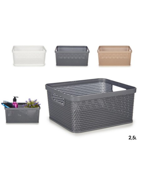 CESTA MULTIUSO RECTANGULAR PEQUEÑA SURTIDAS 59707
