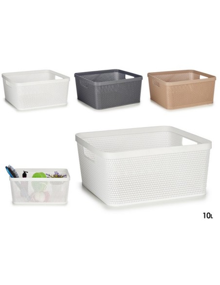 CESTA MULTIUSO RECTANGULAR GRANDE SURTIDAS 59696