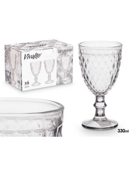 COPA DIAMANTE TRASNPARENTE 330 ML 37747
