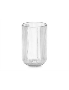 VASO TRANSPARENTE RAYAS 430ML 84908