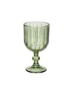 COPA VINO RAYAS 380 ML VERDE 12402