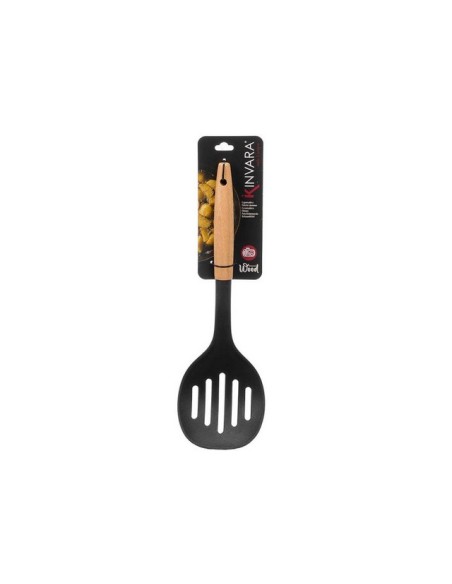 ESPUMADERA COCINA MANGO MADERA 79622