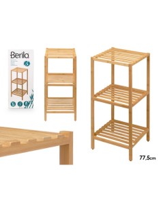 ESTANTERIA BAMBU 3 ESTANTES 93610