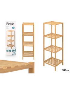ESTANTERIA BAMBU 4 ESTANTES 93611