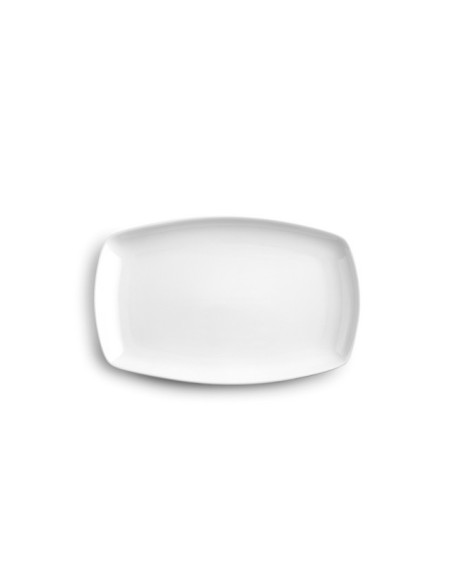 BANDEJA RECTANGULAR CASTILLA BLANCO 40 CM 692840